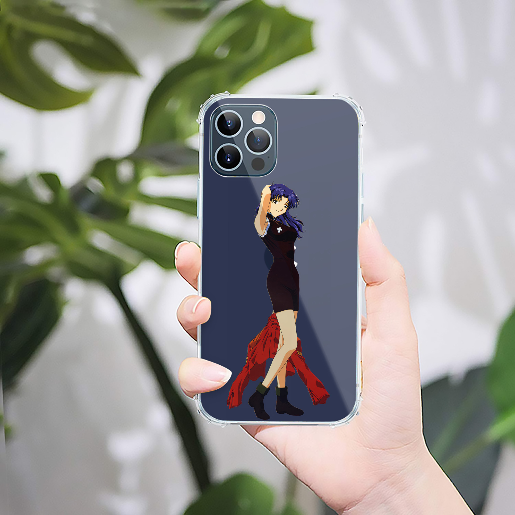 （画像用） EVA 新世紀エヴァンゲリオン 【iPhone 12シリーズ対応】透明スマホケース（クリアソフトケース）